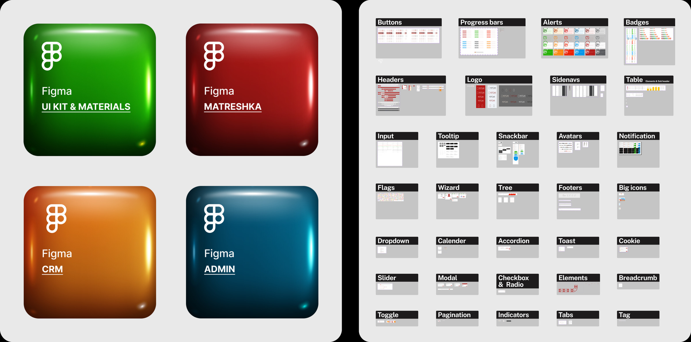 MENU + UI Kit